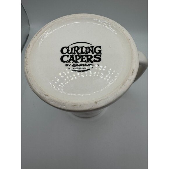 Curling Capers by Banks Beer Stein Beer Mug Beer Tankard Ceramic Cartoon Novelty - Picture 2 of 8